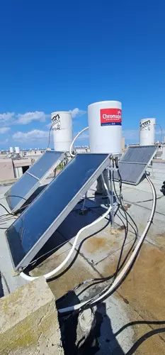 התקנת דוד שמש וקולטים